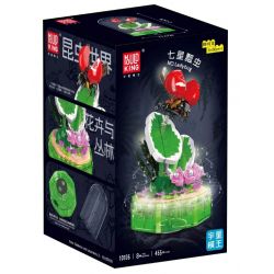 MouldKing 10105 Mould King 10105 THẾ GIỚI DƯỚI NƯỚC HỘP NHẠC BỌ RÙA BẢY SAO bộ đồ chơi xếp lắp ráp ghép mô hình INSECT WORLD LADYBUG 455 khối