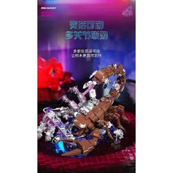 DUOMAIKA D6001 6001 CYBORG BỌ CẠP SA MẠC CƠ KHÍ bộ đồ chơi xếp lắp ráp ghép mô hình MECHANICAL DESERT SCORPION