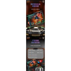 DUOMAIKA D6002 6002 NGƯỜI MÁY HERCULES CƠ KHÍ bộ đồ chơi xếp lắp ráp ghép mô hình MECHANICAL HERCUCES BEETLE