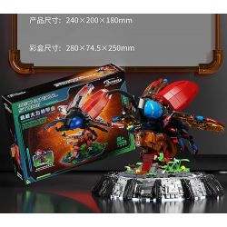 DUOMAIKA D6002 6002 NGƯỜI MÁY HERCULES CƠ KHÍ bộ đồ chơi xếp lắp ráp ghép mô hình MECHANICAL HERCUCES BEETLE