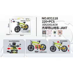 Kazi KY1118 1118 XE ĐẠP LEO NÚI JANT bộ đồ chơi xếp lắp ráp ghép mô hình Technic Kỹ Thuật Công Nghệ Cao Mô Hình Phương Tiện 220 khối