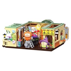 TOP TOY TC2038 2038 HỌC VIỆN ẢO THUẬT MA BEBE CON VẸT NHỎ LỚP ĐỘC DƯỢC bộ đồ chơi xếp lắp ráp ghép mô hình Movie & Game MAGIC ACADEMY Phim Và Trò Chơi 750 khối