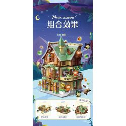 TOP TOY TC2038 2038 HỌC VIỆN ẢO THUẬT MA BEBE CON VẸT NHỎ LỚP ĐỘC DƯỢC bộ đồ chơi xếp lắp ráp ghép mô hình Movie & Game MAGIC ACADEMY Phim Và Trò Chơi 750 khối