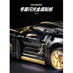 JI BRICK J2020 2020 BUGATTI DIVO (BUGATTI DIVO) tỷ lệ 1:14 bộ đồ chơi xếp lắp ráp ghép mô hình Technic Kỹ Thuật Công Nghệ Cao Mô Hình Phương Tiện 1368 khối