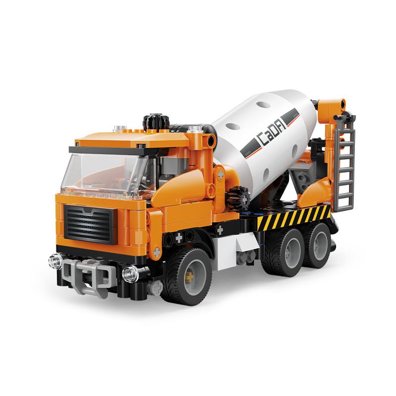 CADA DOUBLEE C65021 65021 XE TRỘN MINI bộ đồ chơi xếp lắp ráp ghép mô hình Technic Kỹ Thuật Công Nghệ Cao Mô Hình Phương Tiện 368 khối