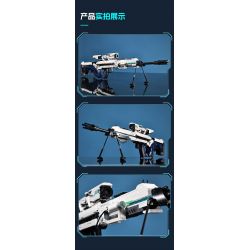 CADA DOUBLEE C81055 81055 KNIVES OUT SÚNG KHOA HỌC VIỄN TƯỞNG TYPE 88 TRONG HÌNH DẠNG CON NGƯỜI HOÀN HẢO bộ đồ chơi xếp lắp ráp ghép mô hình Military Army Quân Sự Bộ Đội 1364 khối