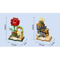 PANTASY 86317 HOÀNG TỬ BÉ STAR ROCKER ROSE bộ đồ chơi xếp lắp ráp ghép mô hình LE PETIT PRINCE 300 khối