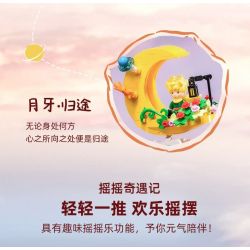 PANTASY 86318 HẠC SAO CỦA HOÀNG TỬ BÉ LƯỠI LIỀM bộ đồ chơi xếp lắp ráp ghép mô hình LE PETIT PRINCE 300 khối