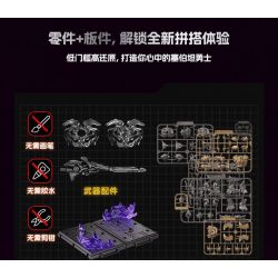 BLOKEES 71158 TRANSFORMERS BEYOND MOVIE 1 MEGATRON 10 bộ đồ chơi xếp lắp ráp ghép mô hình Movie & Game Phim Và Trò Chơi