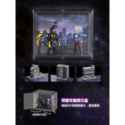 BLOKEES 73405 PHIÊN BẢN TÔN VINH SÁCH SIÊU NỔI TIẾNG HV-05 ULTRAMAN SAKA VS SUPER CHITON bộ đồ chơi xếp lắp ráp ghép mô hình Movie & Game Phim Và Trò Chơi