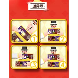 MOYU BLOCK MY97149 97149 HỘP MA THUẬT PROP MASTER bộ đồ chơi xếp lắp ráp ghép mô hình 670 khối