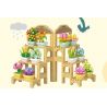 ZHEGAO 622009 CÂY TRỒNG TRONG CHẬU MỌNG NƯỚC bộ đồ chơi xếp lắp ráp ghép mô hình Creator Sáng Tạo 1749 khối
