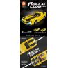 FORANGE FC1605 1605 SIÊU XE NHANH NHẤT CHEVROLET CAMARO bộ đồ chơi xếp lắp ráp ghép mô hình Speed Champions Racing Cars Đua Xe Công Thức 305 khối