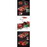 FORANGE FC1606 1606 SIÊU XE NHANH NHẤT FERRARI F40 bộ đồ chơi xếp lắp ráp ghép mô hình Speed Champions Racing Cars Đua Xe Công Thức 307 khối