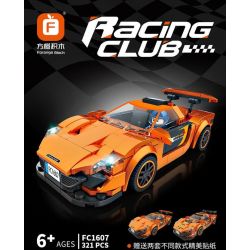 FORANGE FC1607 1607 SIÊU XE NHANH NHẤT MCLAREN P1 bộ đồ chơi xếp lắp ráp ghép mô hình Speed Champions Racing Cars Đua Xe Công Thức 321 khối
