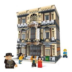 XINGBAO XB-01005 01005 XB01005 non  BẢO TÀNG HẢI DƯƠNG HỌC bộ đồ chơi xếp lắp ráp ghép mô hình Creator CREATIVE CITIES MARITIME MUSEUM Sáng Tạo 5052 khối