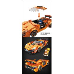 FORANGE FC1607 1607 SIÊU XE NHANH NHẤT MCLAREN P1 bộ đồ chơi xếp lắp ráp ghép mô hình Speed Champions Racing Cars Đua Xe Công Thức 321 khối