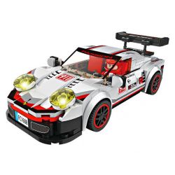 FORANGE FC1608 1608 SIÊU XE CỰC NHANH PORSCHE 911RSR bộ đồ chơi xếp lắp ráp ghép mô hình Speed Champions Racing Cars Đua Xe Công Thức 323 khối