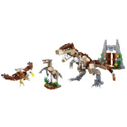 FORANGE FC1052 1052 TYRANNOSAURUS REX ĐẠI BÀNG NGỰA bộ đồ chơi xếp lắp ráp ghép mô hình Creator T.REX Sáng Tạo
