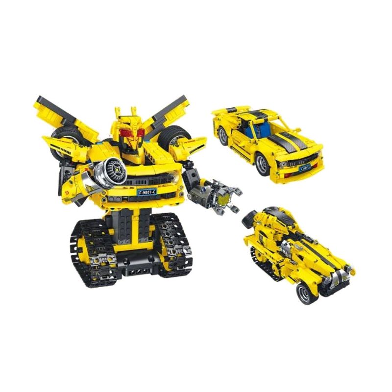 FORANGE FC9007 9007 ROBOT ONG VÒ VẼ 3IN1 bộ đồ chơi xếp lắp ráp ghép mô hình Technic Kỹ Thuật Công Nghệ Cao Mô Hình Phương Tiện