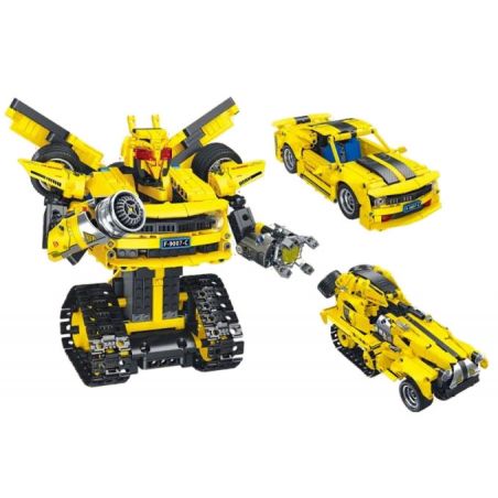 FORANGE FC9007 9007 ROBOT ONG VÒ VẼ 3IN1 bộ đồ chơi xếp lắp ráp ghép mô hình Technic Kỹ Thuật Công Nghệ Cao Mô Hình Phương Tiện