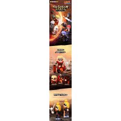 KEEPPLEY 79002 NARUTO SHIPPUDEN VIÊN ĐẠN THỨ HAI CỦA POCKET MAN PHÁ TRẬN CHIẾN "AKATSUKI" bộ đồ chơi xếp lắp ráp ghép mô hình Movie & Game Phim Và Trò Chơi