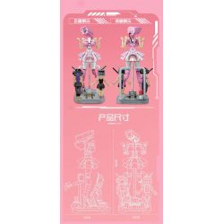 WANGAO 288045 MÀN HÌNH bộ đồ chơi xếp lắp ráp ghép mô hình Movie & Game MONITORING PERSONNEL Phim Và Trò Chơi