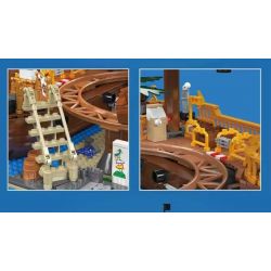 MouldKing 11013 Mould King 11013 TÀU LƯỢN SIÊU TỐC XOẮN ĐÔI bộ đồ chơi xếp lắp ráp ghép mô hình Creator DOUBLE HELIX ROLLER COASTER Sáng Tạo 2174 khối