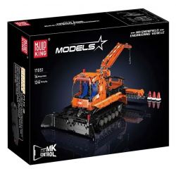 MouldKing 17051 Mould King 17051 XE KỸ THUẬT TUYẾT bộ đồ chơi xếp lắp ráp ghép mô hình Technic SNOWFIELD ENGINEERING VEHICLE Kỹ Thuật Công Nghệ Cao Mô Hình Phương Tiện 1241 khối