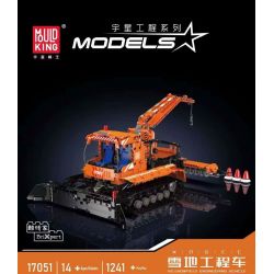 MouldKing 17051 Mould King 17051 XE KỸ THUẬT TUYẾT bộ đồ chơi xếp lắp ráp ghép mô hình Technic SNOWFIELD ENGINEERING VEHICLE Kỹ Thuật Công Nghệ Cao Mô Hình Phương Tiện 1241 khối