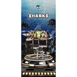 BEAUTY AND 13054 CÁ MẬP NGƯỜI MÁY bộ đồ chơi xếp lắp ráp ghép mô hình SHARKS MACHINERY 687 khối