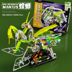 BEAUTY AND 13055 BỌ NGỰA NGƯỜI MÁY bộ đồ chơi xếp lắp ráp ghép mô hình MANTIS MACHINERY 999 khối