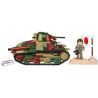 COBI 3115 TYPE 95 HA-GO tỷ lệ 1:35 bộ đồ chơi xếp lắp ráp ghép mô hình Military Army Quân Sự Bộ Đội 380 khối
