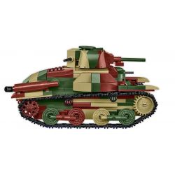 COBI 3115 TYPE 95 HA-GO tỷ lệ 1:35 bộ đồ chơi xếp lắp ráp ghép mô hình Military Army Quân Sự Bộ Đội 380 khối