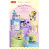 JAKI HK102 NHẬT KÝ MÙA HÈ RUOLAI NANCI 6 PHONG CÁCH SỬ DỤNG TẠI NHÀ DAZE MEIMEI DU SLEEP CHASING DRAMA BUBBLE BATH SLANDER CAT STAR MOON TENT bộ đồ chơi xếp lắp ráp ghép mô hình BABY NANCI