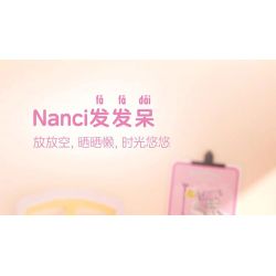 JAKI HK102 NHẬT KÝ MÙA HÈ RUOLAI NANCI 6 PHONG CÁCH SỬ DỤNG TẠI NHÀ DAZE MEIMEI DU SLEEP CHASING DRAMA BUBBLE BATH SLANDER CAT STAR MOON TENT bộ đồ chơi xếp lắp ráp ghép mô hình BABY NANCI