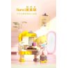 JAKI HK102 NHẬT KÝ MÙA HÈ RUOLAI NANCI 6 PHONG CÁCH SỬ DỤNG TẠI NHÀ DAZE MEIMEI DU SLEEP CHASING DRAMA BUBBLE BATH SLANDER CAT STAR MOON TENT bộ đồ chơi xếp lắp ráp ghép mô hình BABY NANCI