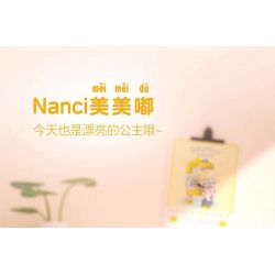 JAKI HK102 NHẬT KÝ MÙA HÈ RUOLAI NANCI 6 PHONG CÁCH SỬ DỤNG TẠI NHÀ DAZE MEIMEI DU SLEEP CHASING DRAMA BUBBLE BATH SLANDER CAT STAR MOON TENT bộ đồ chơi xếp lắp ráp ghép mô hình BABY NANCI
