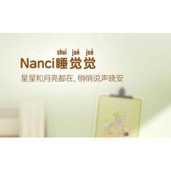 JAKI HK102 NHẬT KÝ MÙA HÈ RUOLAI NANCI 6 PHONG CÁCH SỬ DỤNG TẠI NHÀ DAZE MEIMEI DU SLEEP CHASING DRAMA BUBBLE BATH SLANDER CAT STAR MOON TENT bộ đồ chơi xếp lắp ráp ghép mô hình BABY NANCI