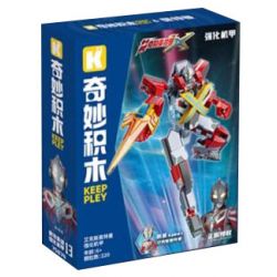 KEEPPLEY 75074 CƠ KHÍ TĂNG CƯỜNG ULTRAMAN X bộ đồ chơi xếp lắp ráp ghép mô hình Movie & Game Phim Và Trò Chơi 220 khối