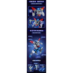 KEEPPLEY 75074 CƠ KHÍ TĂNG CƯỜNG ULTRAMAN X bộ đồ chơi xếp lắp ráp ghép mô hình Movie & Game Phim Và Trò Chơi 220 khối