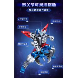 KEEPPLEY 75075 CƠ CHẾ TĂNG CƯỜNG HÌNH DẠNG ANH HÙNG CỦA ULTRAMAN GEED bộ đồ chơi xếp lắp ráp ghép mô hình Movie & Game Phim Và Trò Chơi 240 khối