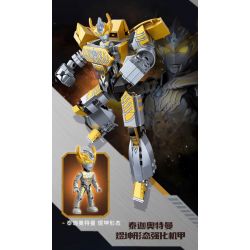 KEEPPLEY 75077 CƠ CHẾ TĂNG CƯỜNG ULTRAMAN FUMA bộ đồ chơi xếp lắp ráp ghép mô hình Movie & Game Phim Và Trò Chơi 240 khối