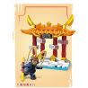 LE YI 83023 MONKEY KING CẢNH KINH ĐIỂN 4 PHONG CÁCH bộ đồ chơi xếp lắp ráp ghép mô hình 530 khối