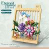 Kazi KY81127 81127 NGÔN NGỮ CỦA CÁC LOÀI HOA TRANH TƯỜNG VĨNH CỬU VÀ KỲ LÂN bộ đồ chơi xếp lắp ráp ghép mô hình Arts & Crafts ETERNAL FLOWER 372 khối