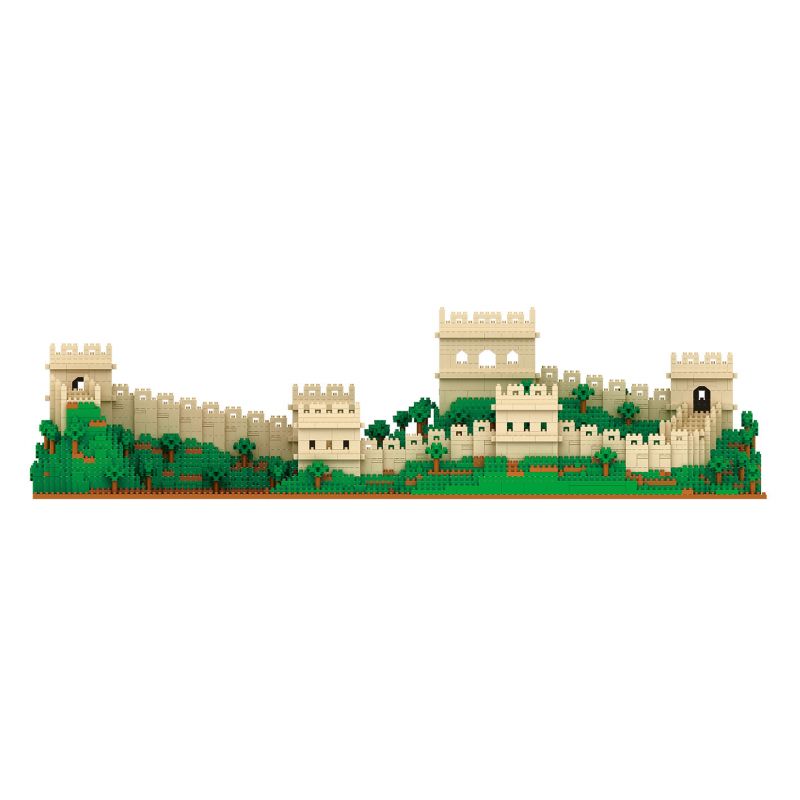 ZHEGAO LZ8022 8022 VẠN LÝ TRƯỜNG THÀNH bộ đồ chơi xếp lắp ráp ghép mô hình Creator Sáng Tạo 4114 khối