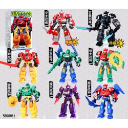 WISE BLOCK AULDEY 580881 TẬP HỢP ANH HÙNG PHI ĐỘI LƯỢNG TỬ MECHA FRENZY bộ đồ chơi xếp lắp ráp ghép mô hình