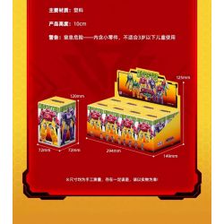 WISE BLOCK AULDEY 580881 TẬP HỢP ANH HÙNG PHI ĐỘI LƯỢNG TỬ MECHA FRENZY bộ đồ chơi xếp lắp ráp ghép mô hình