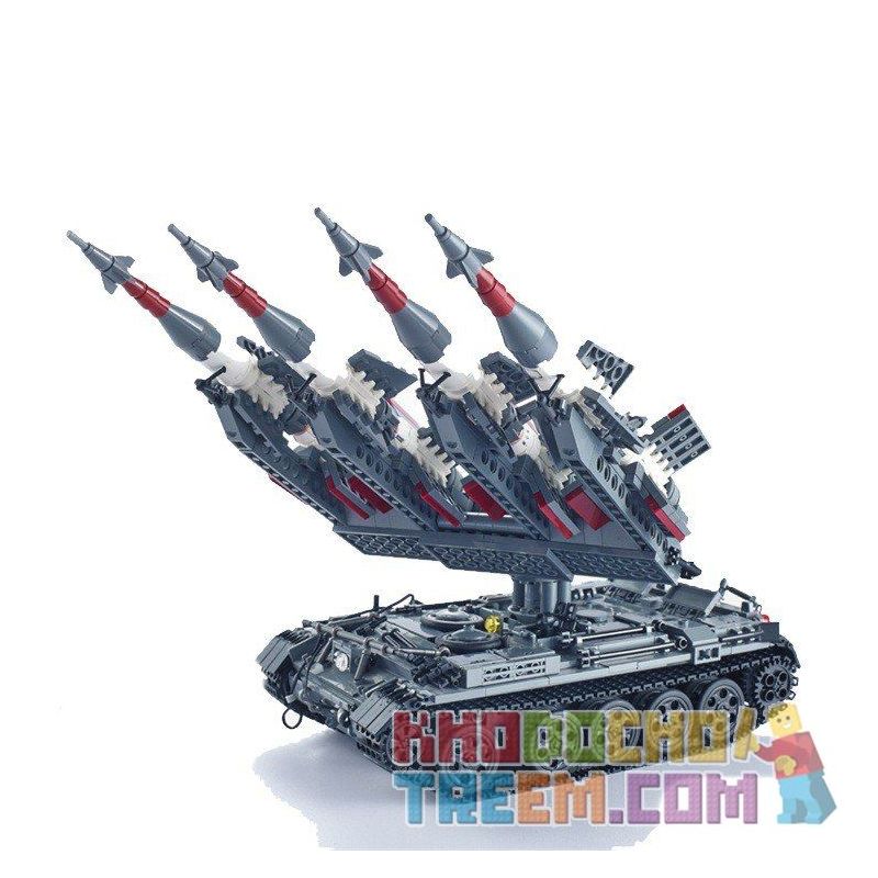 XINGBAO XB-06004 06004 XB06004 non  TÊN LỬA SA-3 bộ đồ chơi xếp lắp ráp ghép mô hình Creator Sáng Tạo 1753 khối