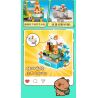 JIALE SPECIAL 54001 CUỘC SỐNG HÀNG NGÀY Ở KAPIBALA THỜI GIAN GIẢI TRÍ bộ đồ chơi xếp lắp ráp ghép mô hình CAPYBARA'S DAILY LIFE 236 khối